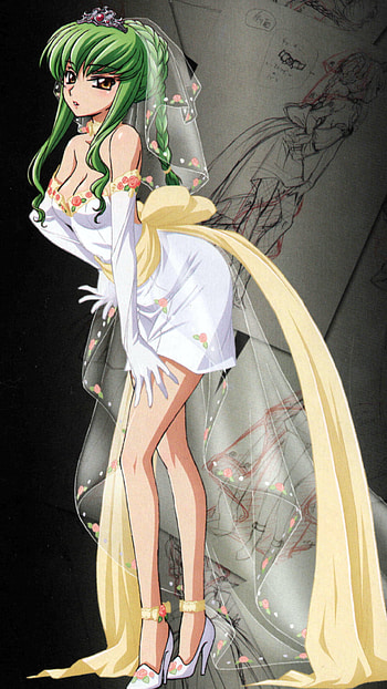 C.C. (Code Geass), Anime, Code Geass HD phone wallpaper