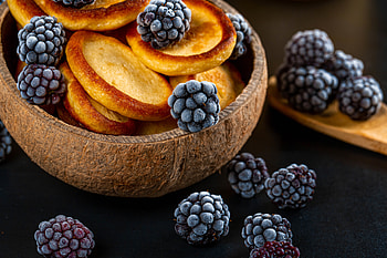 Food, Berries, Blackberry, Plate, Bakery Products, Baking HD wallpaper
