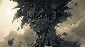 of Goku from Dragon Ball, Anime, Dragon Ball, Goku HD wallpaper