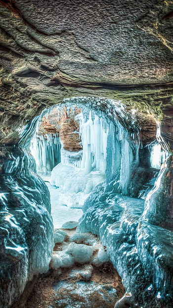 Cave, Wonderful Cave HD phone wallpaper