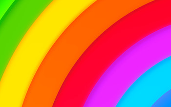 abstract rainbow, material design, geomteric shapes, colorful backgrounds, geometric art, creative, rainbow backgrounds, artwork, abstract art, rainbow HD wallpaper