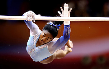 Simone Biles, Uneven Bars HD wallpaper