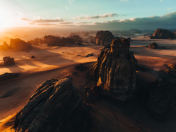 Hisma sandy mountains, Tabuk, Saudi Arabia, nature, desert HD wallpaper