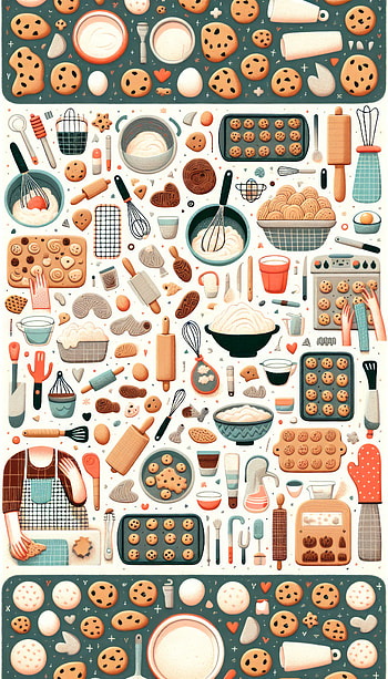 Homemade Cookie Baking Essentials - , cookie, dessert HD phone wallpaper