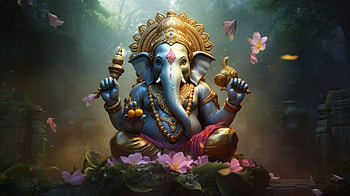 Ganesh Chaturthi, Ganesh, religious, hinduism HD wallpaper