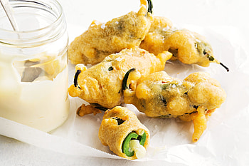 Jalapeno poppers, Spicy snack, Cheesy filling, Irresistible treat HD wallpaper