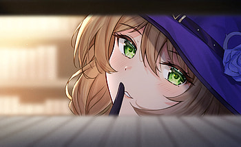 Lisa's Enchanting Genshin Impact, Lisa (Genshin Impact), video game, Genshin Impact HD wallpaper