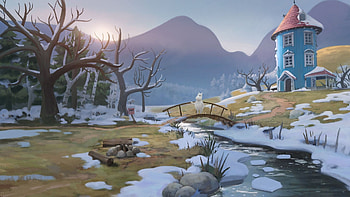 Moominvalley Concept Art, Seasons, Moomin Valley HD wallpaper