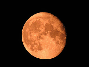 July Moon, graphy, Space, Moon, Sky HD wallpaper