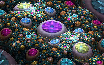 fractals 3d HD wallpaper