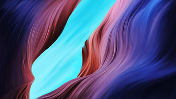 Gorge Colorful Waves Minimal , abstract, artist, artwork, digital-art HD wallpaper