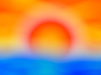 red sunset, orange, sunset, red, yellow HD wallpaper
