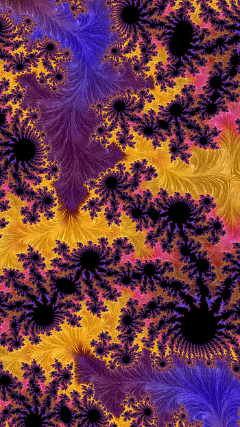 Fractal Art Trippy Psychedelic Background for Smart, colors, psychedelic, trippy, Abstract, fractal HD phone wallpaper
