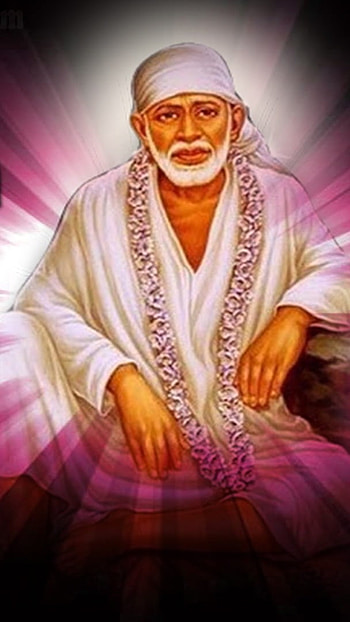 Sai Baba , Beautiful Background, lord sai baba HD phone wallpaper
