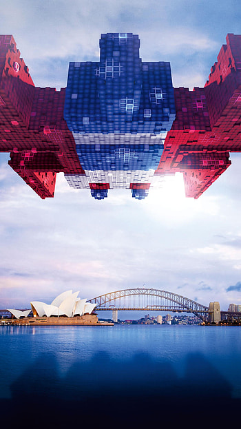 Pixels (2022) movie HD phone wallpaper