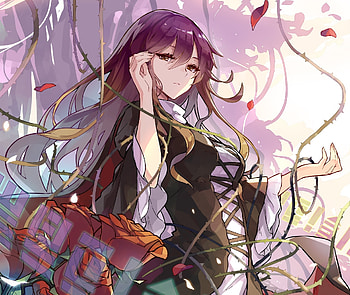 Byakuren hijiri, beautiful, touhou HD wallpaper