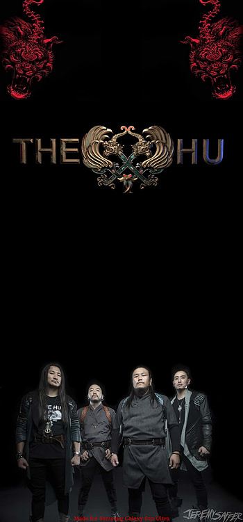 The HU, Red, S22, samsung, music, metal, Mongolian, Black HD phone wallpaper