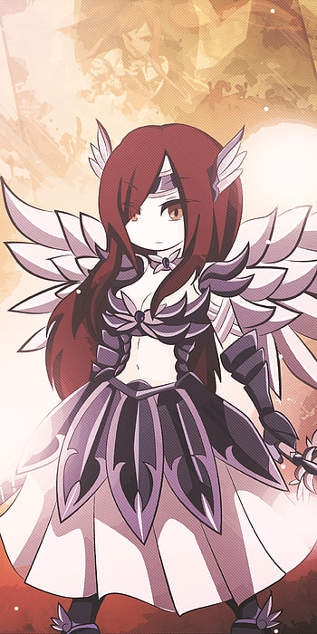 Erza Scarlet, Anime, Fairy Tail HD phone wallpaper