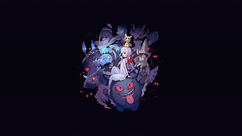 Dusknoir And Mismagius Pokemon, dusknoir, mismagius, pokemon, anime, artist, artwork, digital-art HD wallpaper