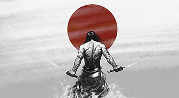Warriors Katana Sabre Samurai Fantasy HD wallpaper