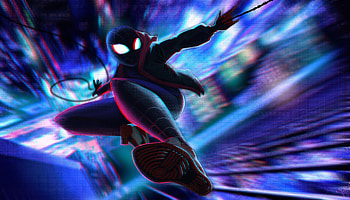 Miles Morales Newart 2019, spiderman, superheroes, artwork, digital-art, art, artstation HD wallpaper