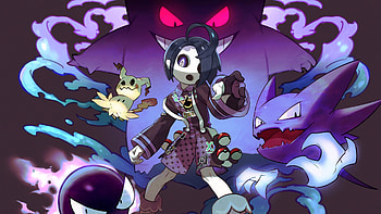 Pokemon Sword and Shield, Gengar HD wallpaper
