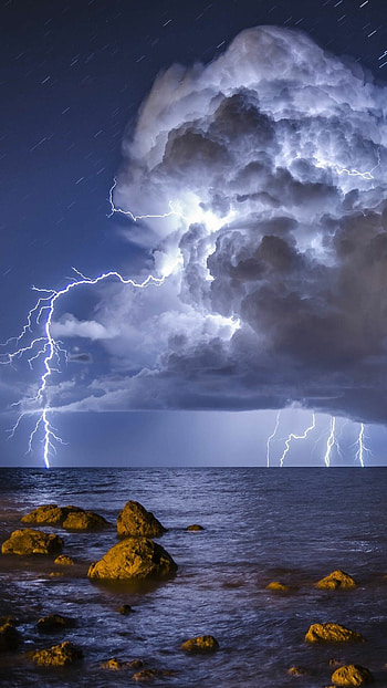 Thunder, storm , , storm HD phone wallpaper