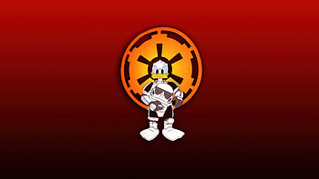 Donald Duck Stormtrooper, donald-duck, cartoons, stormtrooper, artist, artwork, digital-art HD wallpaper