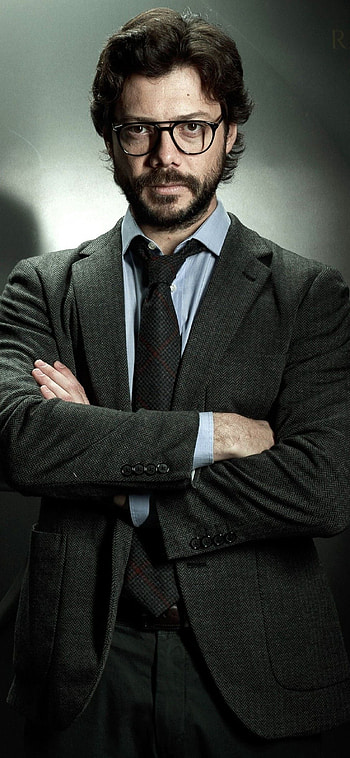 Professor Money Heist HD phone wallpaper