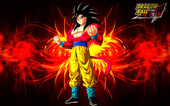 Dragonball GT - Goku Super Saiyan 4 by BlackShadowX306 on . HD wallpaper