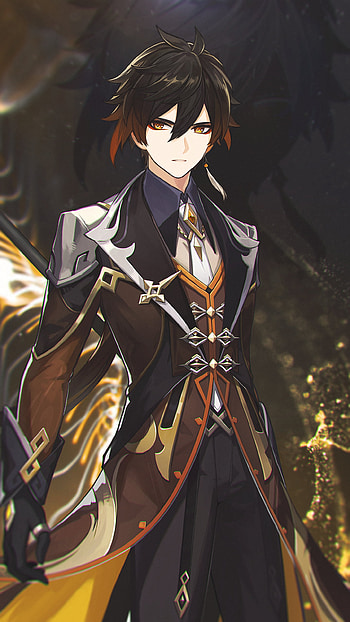 Zhongli Mobile, Zhongli (Genshin Impact), video game, Genshin Impact HD phone wallpaper