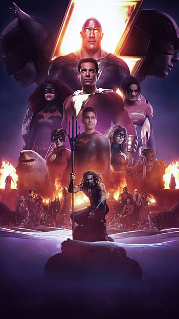 DC Fandome, Posters, Superheroes, Event HD phone wallpaper