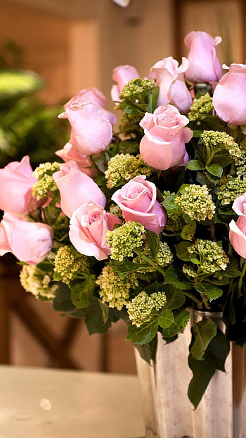 Beautiful Flowers Roses, Flowers Bouquet HD phone wallpaper