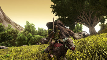 ARK: Survival Evolved, Stunning visuals, Immersive album, Epic journey HD wallpaper