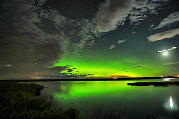 Beautiful Aurora Morning , aurora, northern-lights, morning, clouds, nature HD wallpaper