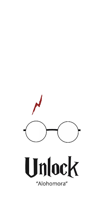 harry potter unlock, alohomora, potterhead, screen, grifindor HD phone wallpaper