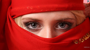 Unknown Model, cover face, babe, lady, model, gorgeous, eyes, woman HD wallpaper