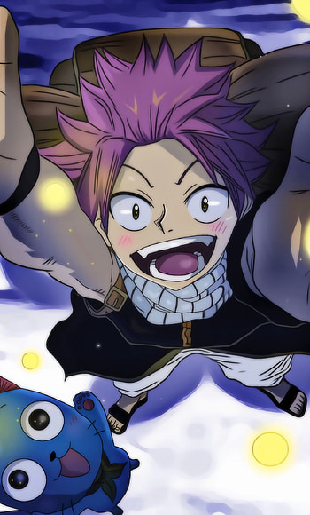 Natsu Dragneel, Fairy Tail anime, 6 Plus HD phone wallpaper