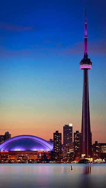 Toronto Canada, CN Tower HD phone wallpaper