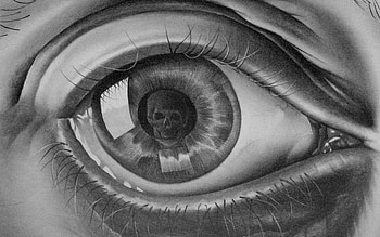 Eye, M.C. Escher HD wallpaper