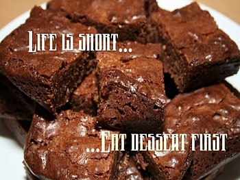 Dessert, brownie, dinner, food HD wallpaper