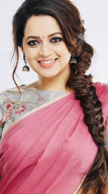 Bhavana, multilingual actress, saree beauty HD phone wallpaper