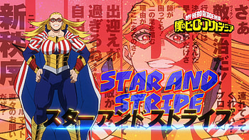 Star And Stripe, Anime, My Hero Academia, Cathleen Bate, Star and Stripe HD wallpaper