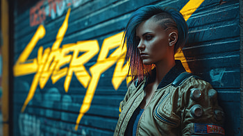 Enigmatic Cyberpunk 2077, cyberpunk-2077, ai, 2025-games, ps5-games, ps4-games, xbox-one-games, xbox-games, pc-games, games, video-games, artwork, art, digital-art, deviantart HD wallpaper