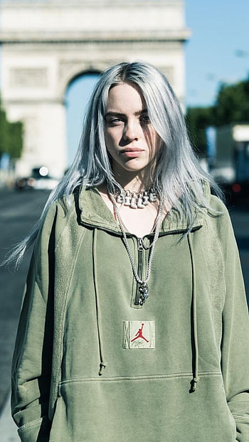 Billie Eilish, Hollywood, Pop Singer HD phone wallpaper