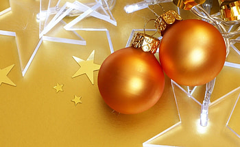 Holidays, Stars, Gold, Holiday, Christmas Decorations, Christmas Tree Toys, Balls, Attributes HD wallpaper