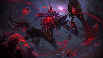 Blood Moon Fiddlesticks Skin LoL Splash Art PC, Video Game, League Of Legends, Fiddlesticks (League Of Legends) HD wallpaper