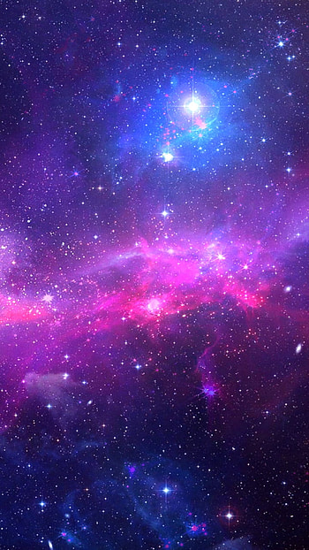 Nebula, pink, blue, star, purple, galaxy, space HD phone wallpaper