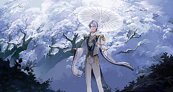 Kamisato Ayato, video game, Genshin Impact HD wallpaper