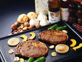 Food, Vegetables, Meat, Pan, Baking Tray, Fry HD wallpaper